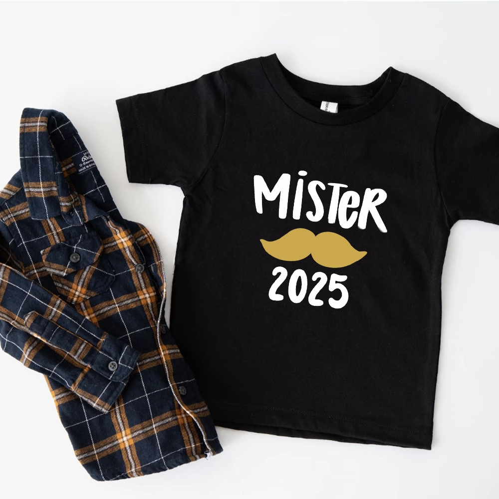 Mister 2025 New Years Kids T-Shirt boys wear best deals