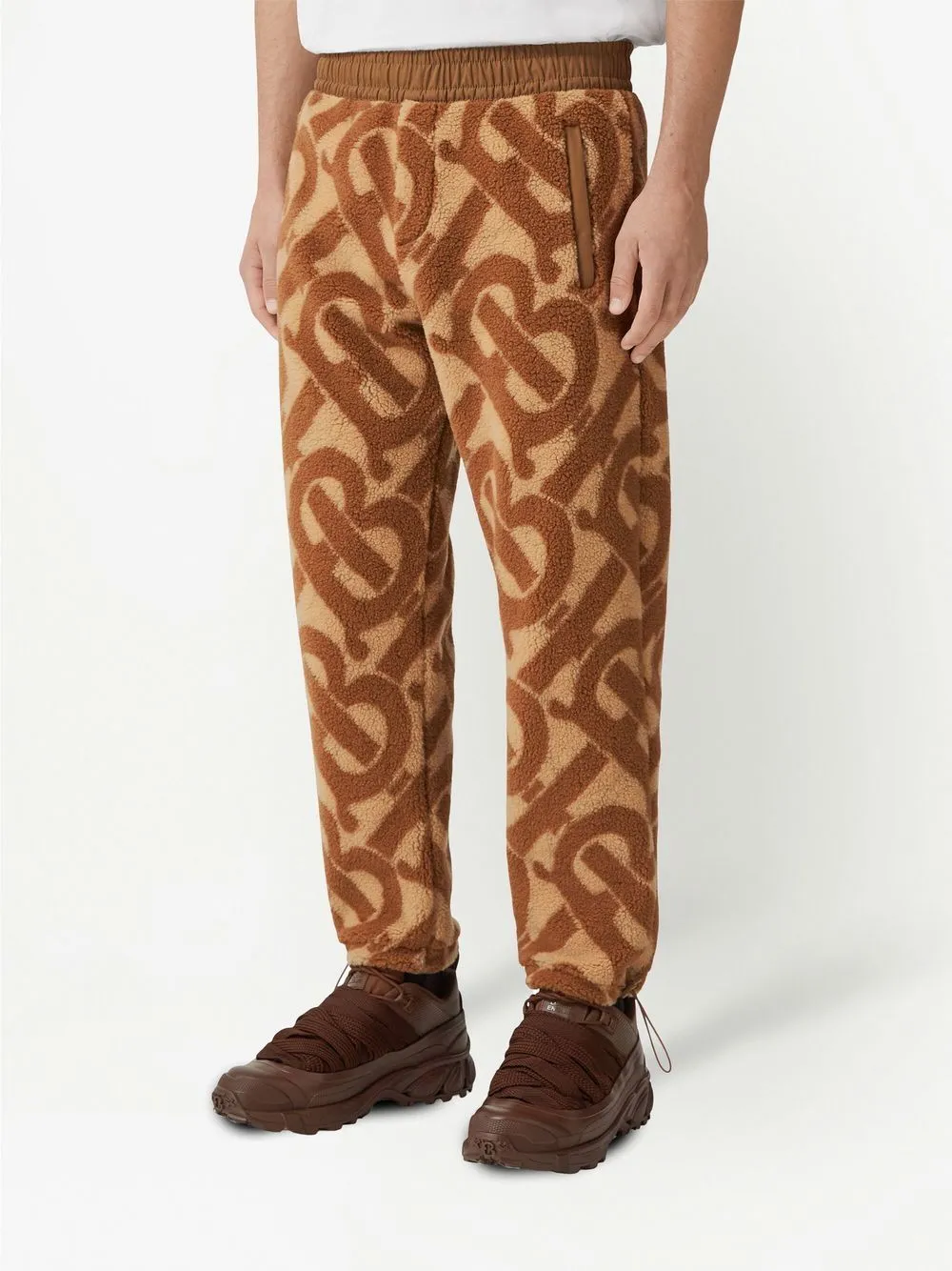 Monogram Fleece Jacquard Track Pants