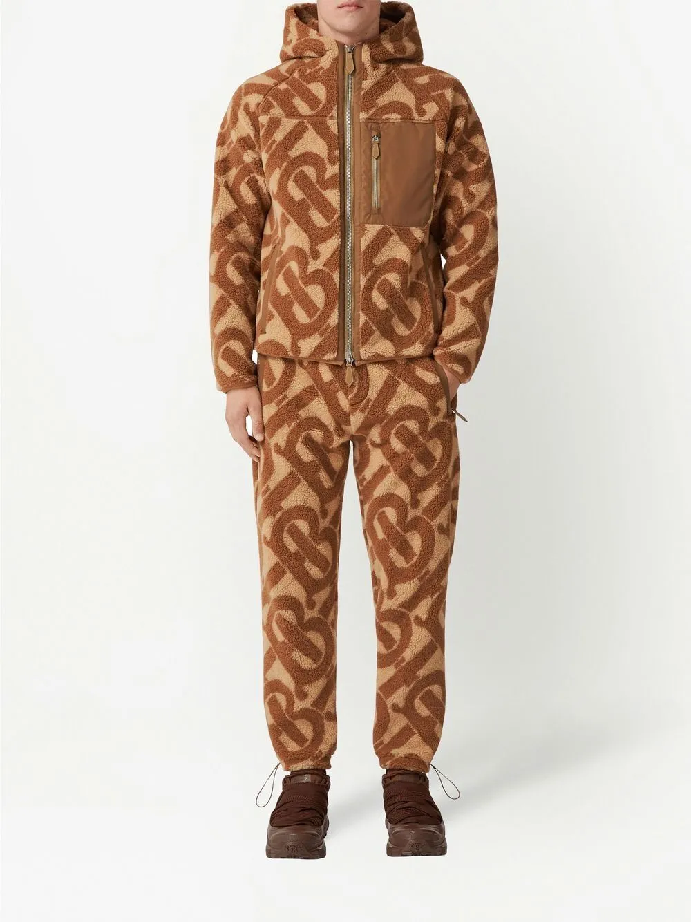 Monogram Fleece Jacquard Track Pants
