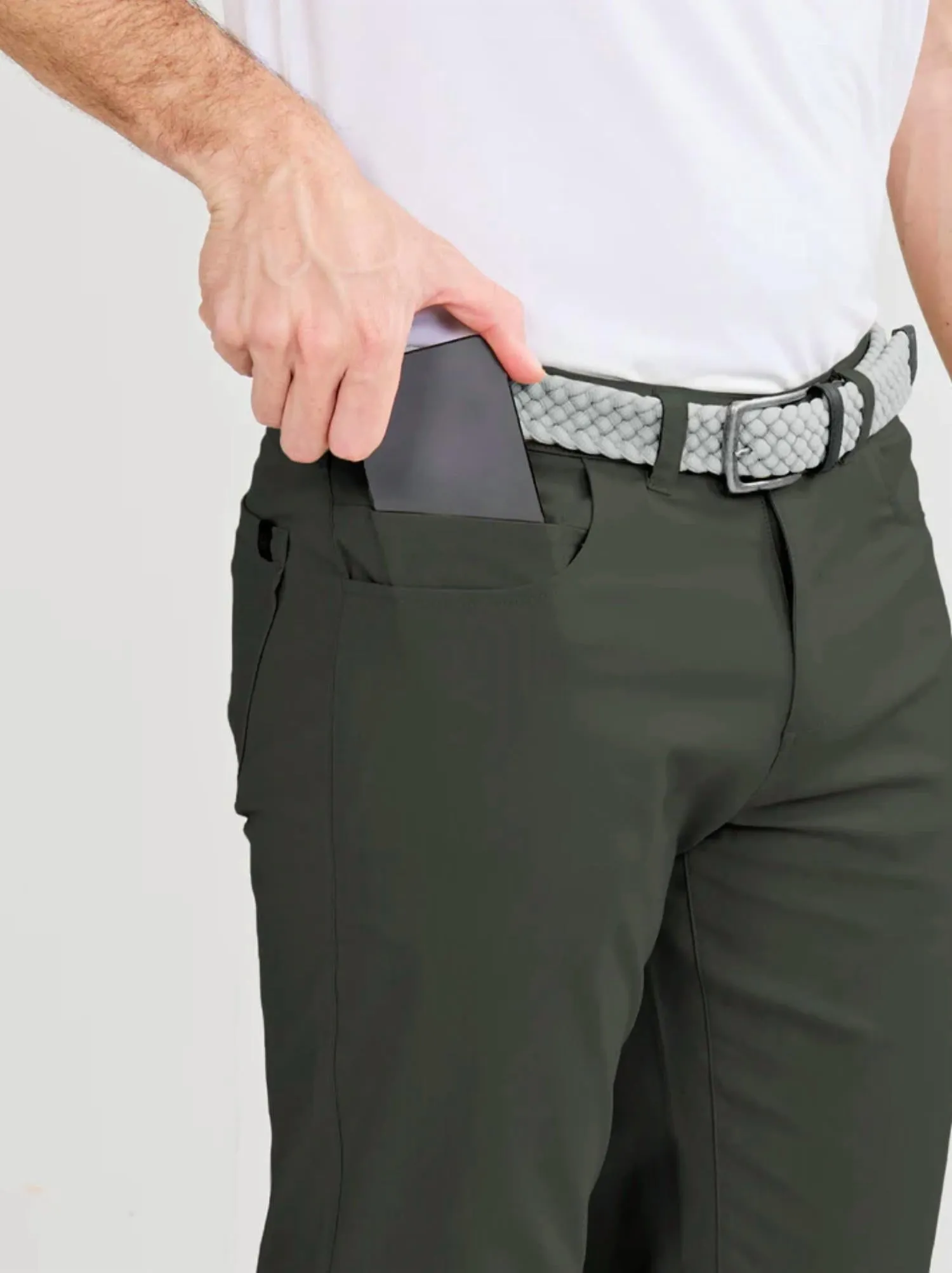 Motion Pant Straight In Shale