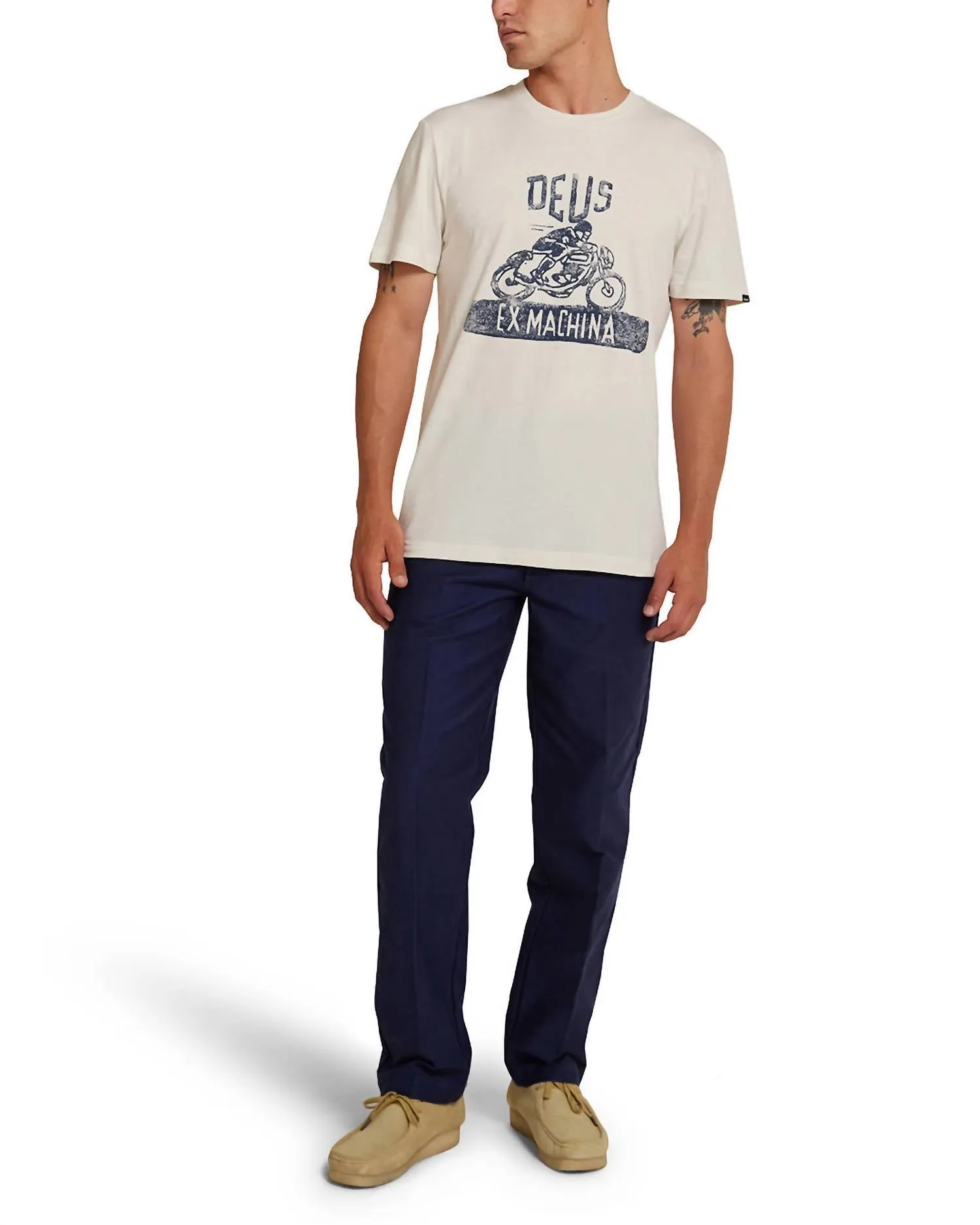 Moto Work Pant In Navy