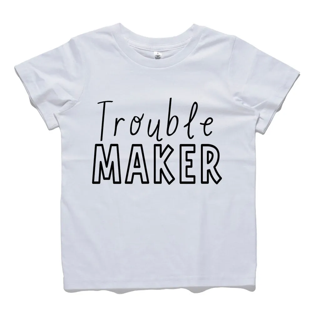 MRK Basics Cool Kid Slogans White Tee girls jeans best deals
