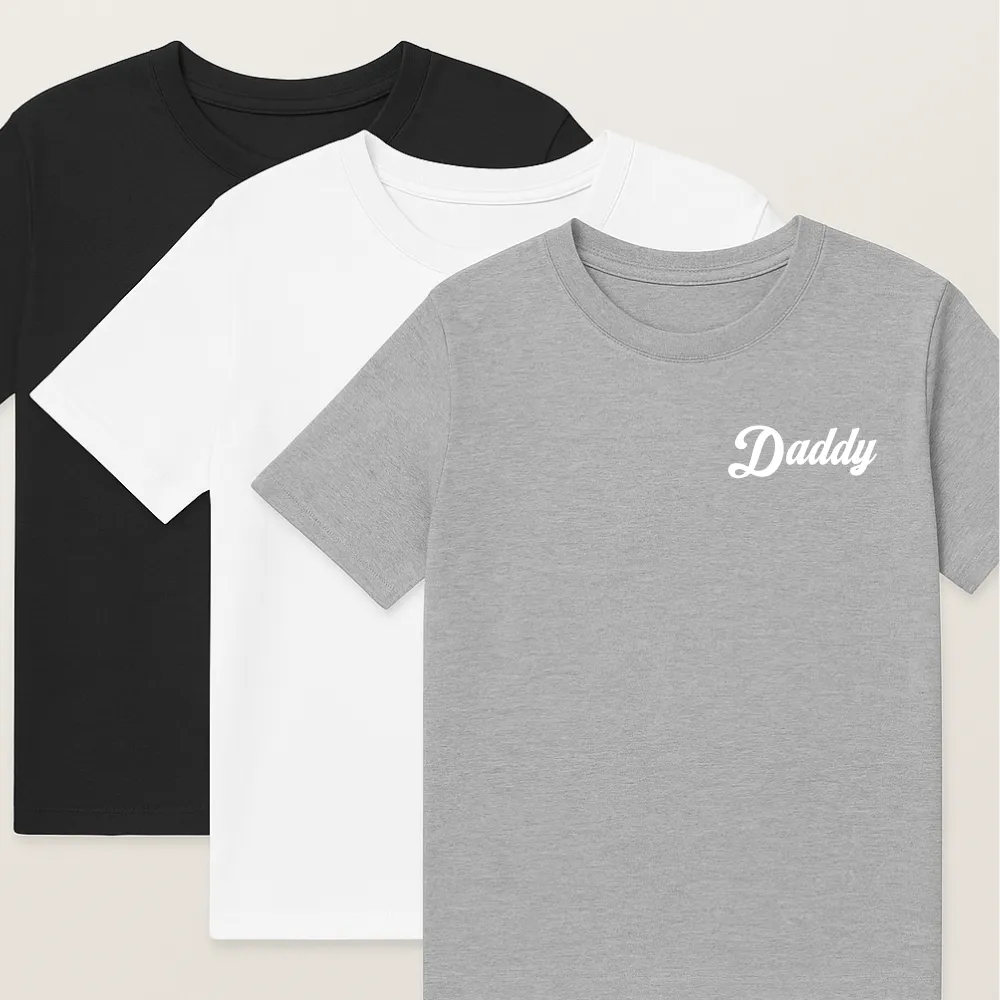 MRK Basics Daddy Strikeout Mini Logo 3 Pack Tees dad bod shirts discount