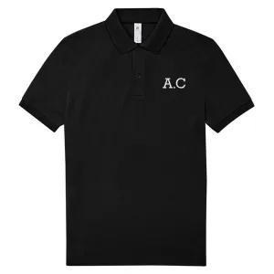 MRK DESIGN Personalised Embroidered Mens Polo dad bod shirts discount