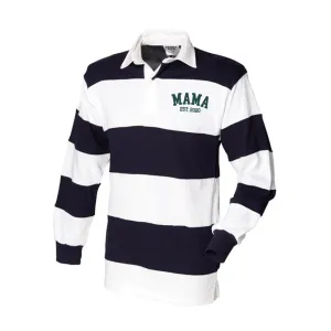 MRK Originals Mama Established Striped Rugby Shirt postpartum clothes sale