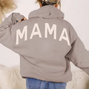 MRK Originals Mama Oversized Back Slogan Hoodie mum jeans promo