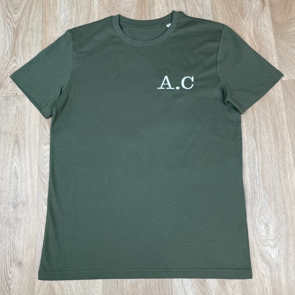 MRK STITCH - Embroidered Personalised Initial T-Shirt maternity dresses promo