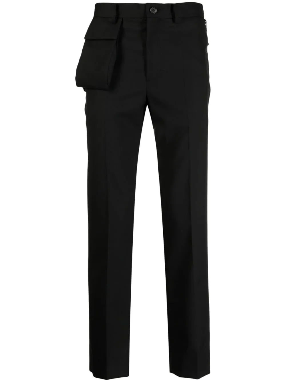Multi-Pocket Slim-Cut Trousers cheap bottoms online shop