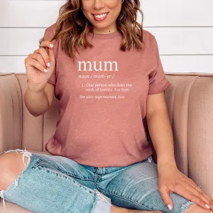Mum Definition T-Shirt maternity dresses promo