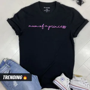 Mum Of A Princess T-Shirt (MRK X) maternity wear outlet