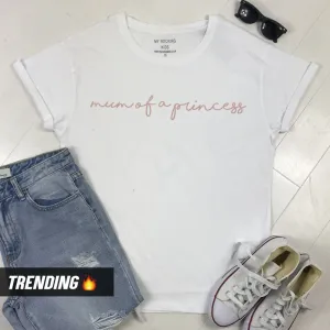 Mum Of A Princess T-Shirt (MRK X) maternity wear outlet