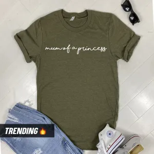 Mum Of A Princess T-Shirt (MRK X) maternity wear outlet