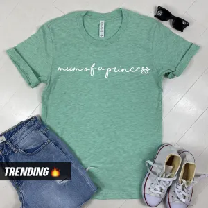 Mum Of A Princess T-Shirt (MRK X) maternity wear outlet