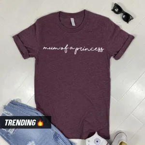 Mum Of A Princess T-Shirt (MRK X) maternity wear outlet