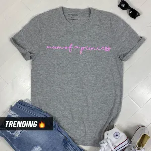 Mum Of A Princess T-Shirt (MRK X) maternity wear outlet