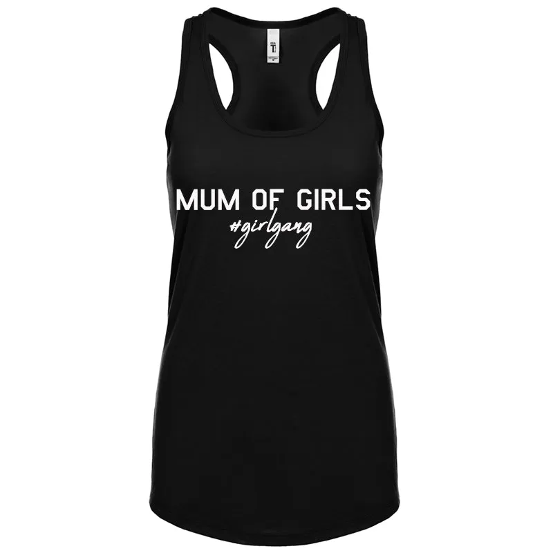Mum Of Girls #Girlgang Sleeveless Tank