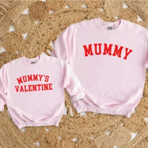 Mummy & Mummy's Valentine College Sweatshirts mum jeans promo