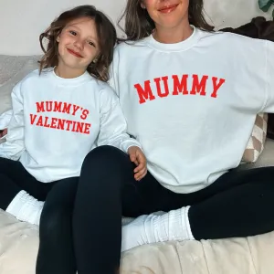 Mummy & Mummy's Valentine College Sweatshirts breastfeeding tops cheap