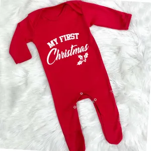 My First Christmas Rompersuit (MRK X) cheap baby clothes online