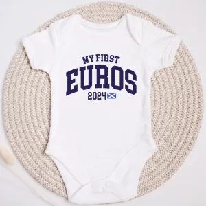 My First Euros 2024 Scotland Baby Vest cheap baby clothes online