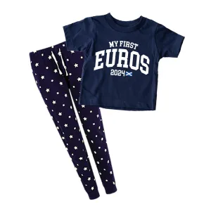 My First Euros 2024 Scotland Kids Star Pyjamas - Navy/Navy girls jeans best deals