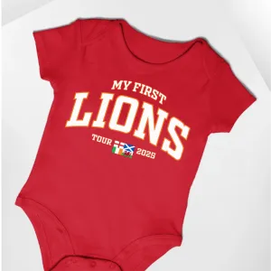 My First Lions Tour 2025 Baby Vest cheap baby clothes online