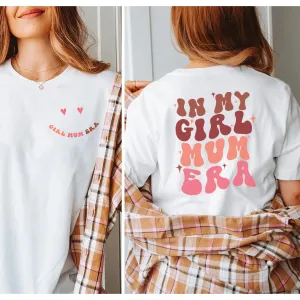My Girl Mum Era Front & Back Logo T-Shirt maternity dresses promo