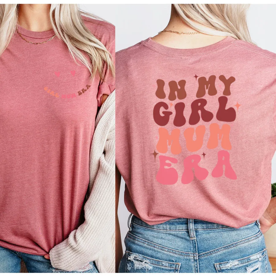 My Girl Mum Era Front & Back Logo T-Shirt maternity dresses promo