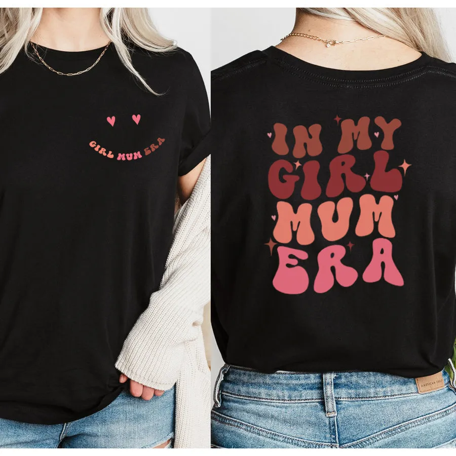 My Girl Mum Era Front & Back Logo T-Shirt maternity dresses promo