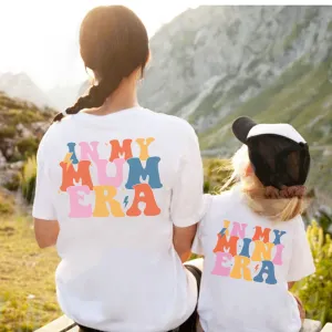My Mum & Mini Era Matching Front & Back Logo T-shirt maternity leggings online