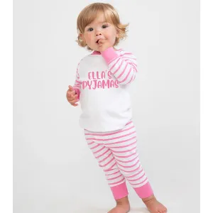 My Name's Pyjama's Personalised Stripe Pyjamas girls dresses outlet