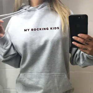 My Rocking Kids Essential Hoodie (MRK X) mum jeans promo