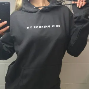 My Rocking Kids Essential Hoodie (MRK X) mum jeans promo