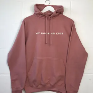 My Rocking Kids Essential Hoodie (MRK X) mum jeans promo