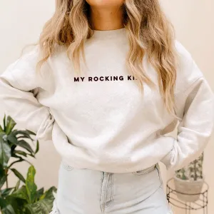 My Rocking Kids Essential Sweatshirt mum jeans promo