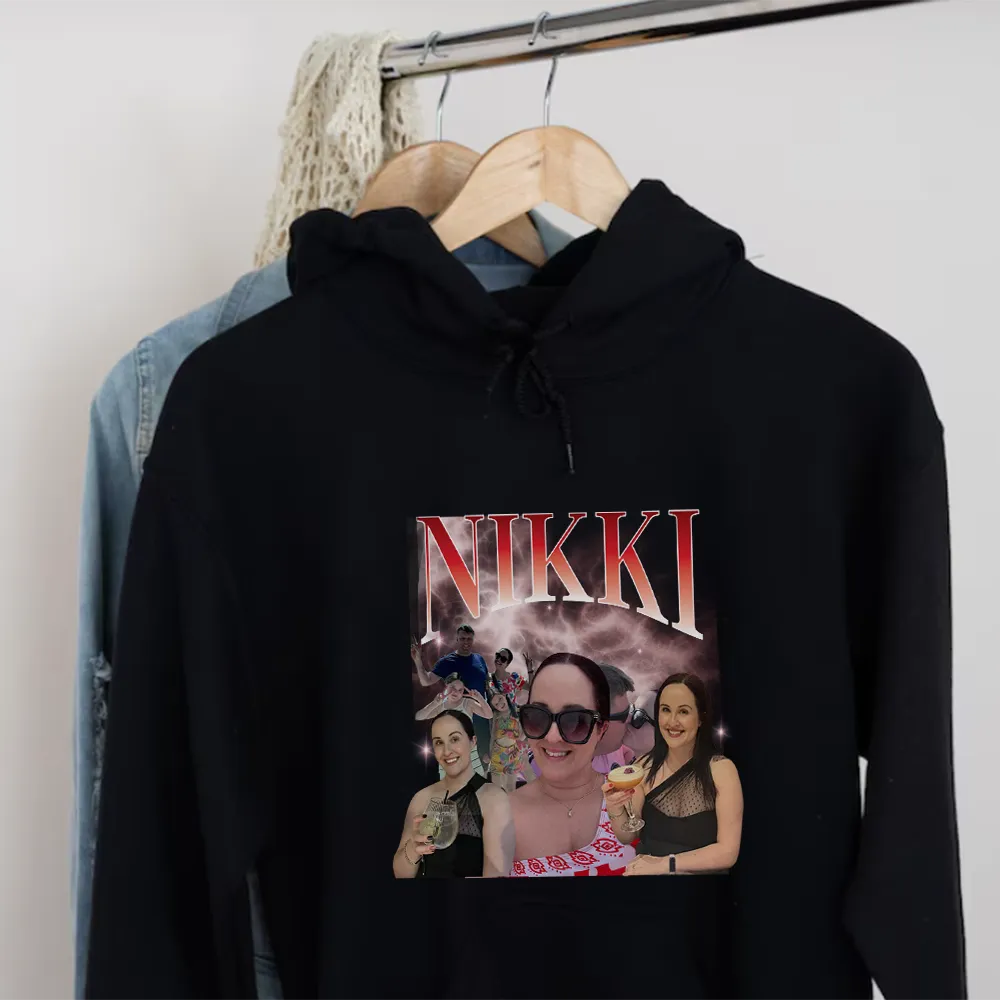 MyCameraRoll Vintage Black Hoodie