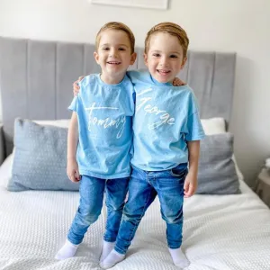 MyStyle Customised Script Name T-Shirt girls jeans best deals
