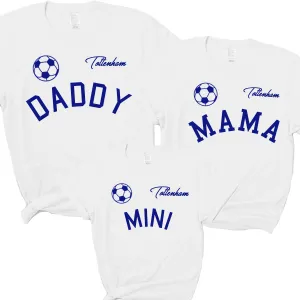 MyTeam Tottenham Daddy, Mama & Mini Matching T-Shirts dad hats promo code