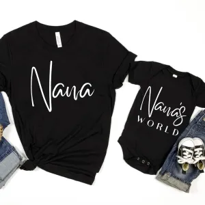 Nana & Nana's World Wave T-Shirt & Bodysuits grandma outfits sale