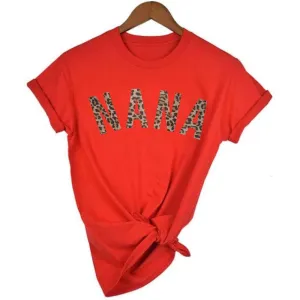 Nana Leopard T-Shirt 00 (MRK X) grandma outfits sale
