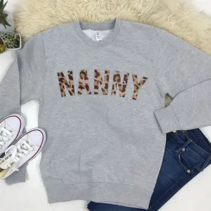 Nanny Leopard Sweatshirt 00 (MRK X) grandma outfits sale