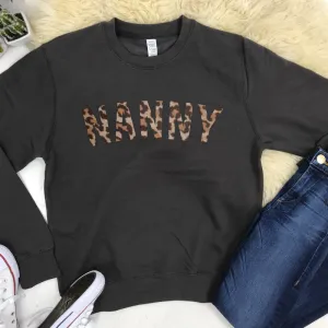 Nanny Leopard Sweatshirt 00 (MRK X) grandma outfits sale