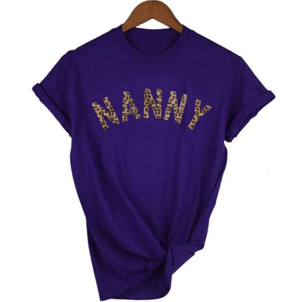 Nanny Leopard T-Shirt 00 (MRK X) grandma outfits sale