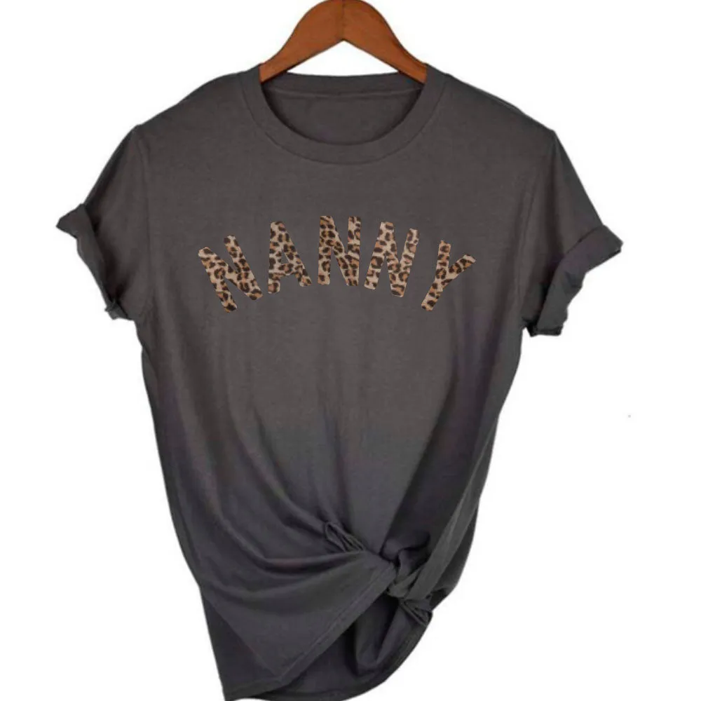 Nanny Leopard T-Shirt 00 (MRK X) grandma outfits sale
