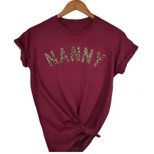 Nanny Leopard T-Shirt 00 (MRK X) grandma outfits sale