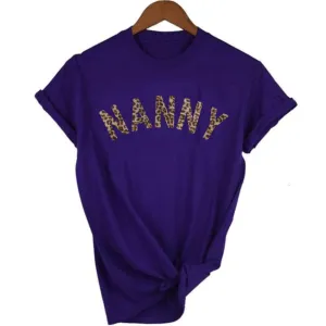 Nanny Leopard T-Shirt 00 (MRK X) grandma outfits sale