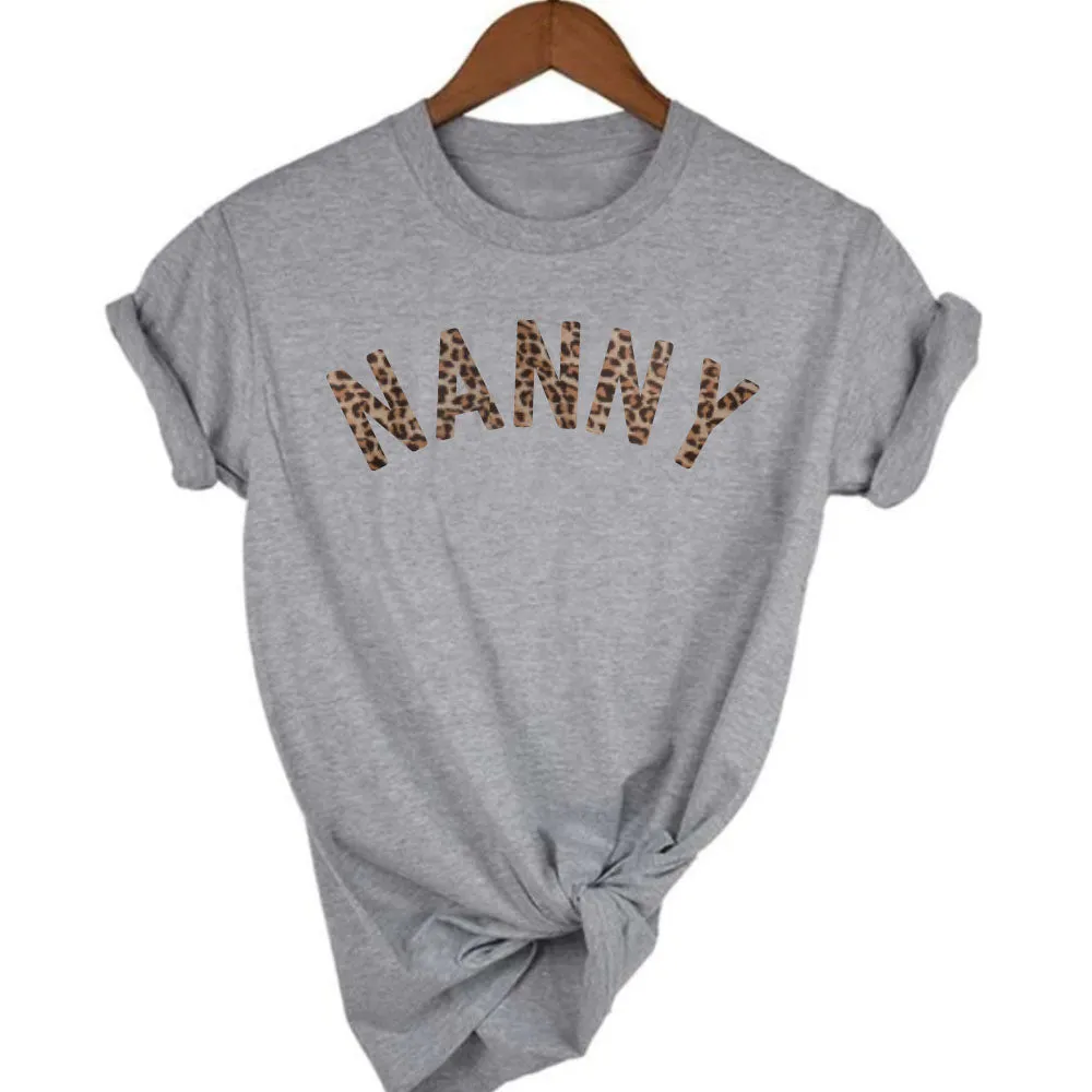 Nanny Leopard T-Shirt 00 (MRK X) grandma outfits sale