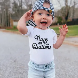 Naps Are For Quitters Baby Bodysuit/Top cheap baby clothes online