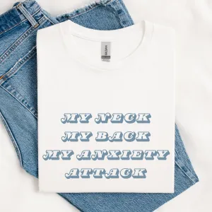 Neck, Back & Anxiety T-Shirt pregnancy jeans best price
