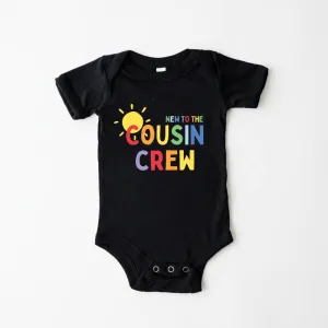 New To The Cousin Crew Summer Baby Vest cheap baby clothes online